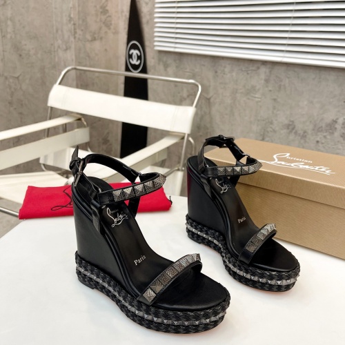 Cheap Christian Louboutin Sandal For Women #1185074 Replica Wholesale [$100.00 USD] [ITEM#1185074] on Replica Christian Louboutin Sandal