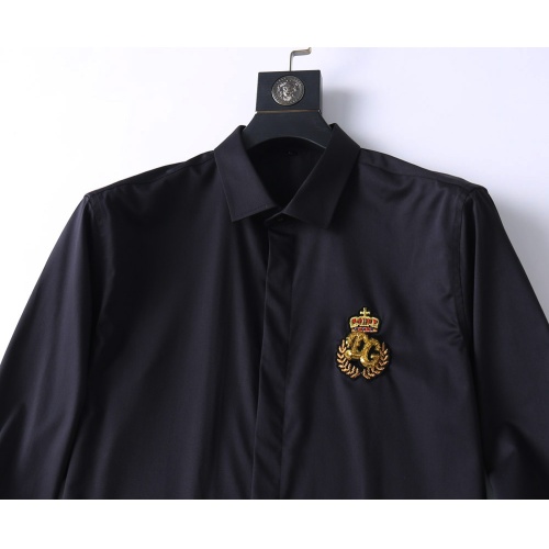 Cheap Dolce &amp; Gabbana D&amp;G Shirts Long Sleeved For Men #1185122 Replica Wholesale [$48.00 USD] [ITEM#1185122] on Replica Dolce &amp; Gabbana D&amp;G Shirts