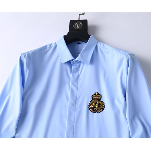 Cheap Dolce &amp; Gabbana D&amp;G Shirts Long Sleeved For Men #1185125 Replica Wholesale [$48.00 USD] [ITEM#1185125] on Replica Dolce &amp; Gabbana D&amp;G Shirts