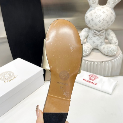 Cheap Versace Slippers For Women #1185134 Replica Wholesale [$80.00 USD] [ITEM#1185134] on Replica Versace Slippers