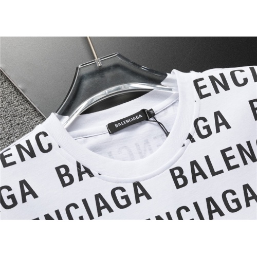 Cheap Balenciaga T-Shirts Short Sleeved For Men #1185158 Replica Wholesale [$38.00 USD] [ITEM#1185158] on Replica Balenciaga T-Shirts