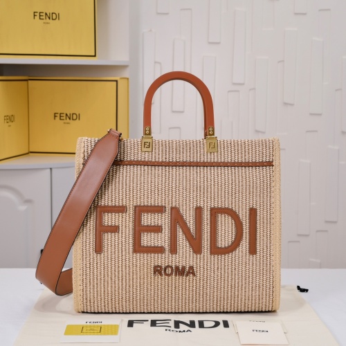 Cheap Fendi AAA Quality Tote-Handbags For Women #1185401 Replica Wholesale [$102.00 USD] [ITEM#1185401] on Replica Fendi AAA Quality Handbags