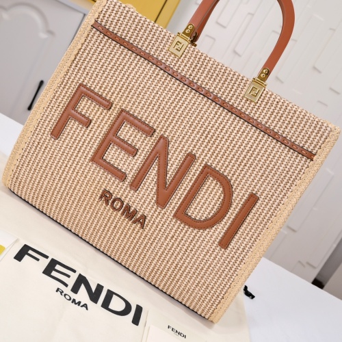 Cheap Fendi AAA Quality Tote-Handbags For Women #1185401 Replica Wholesale [$102.00 USD] [ITEM#1185401] on Replica Fendi AAA Quality Handbags