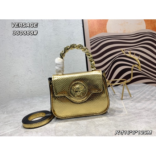 Cheap Versace AAA Quality Handbags For Women #1185467 Replica Wholesale [$162.00 USD] [ITEM#1185467] on Replica Versace AAA Quality Handbags