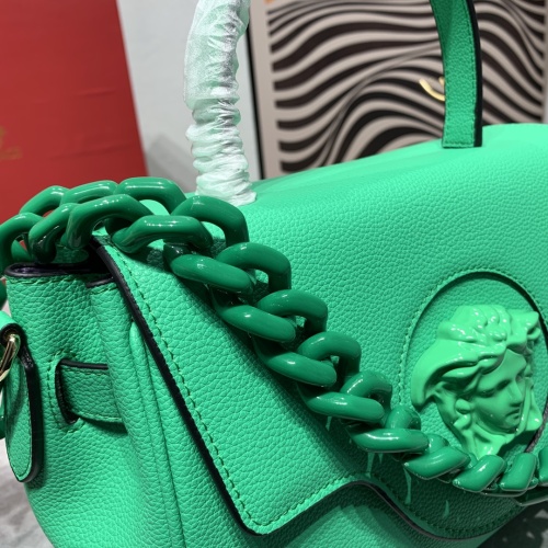 Cheap Versace AAA Quality Handbags For Women #1185496 Replica Wholesale [$145.00 USD] [ITEM#1185496] on Replica Versace AAA Quality Handbags