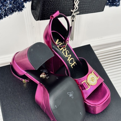 Cheap Versace Sandal For Women #1185569 Replica Wholesale [$125.00 USD] [ITEM#1185569] on Replica Versace Sandal