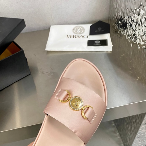 Cheap Versace Slippers For Women #1185668 Replica Wholesale [$100.00 USD] [ITEM#1185668] on Replica Versace Slippers