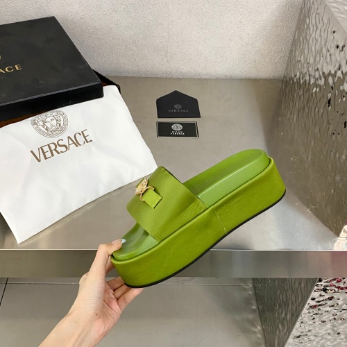 Cheap Versace Slippers For Women #1185672 Replica Wholesale [$100.00 USD] [ITEM#1185672] on Replica Versace Slippers