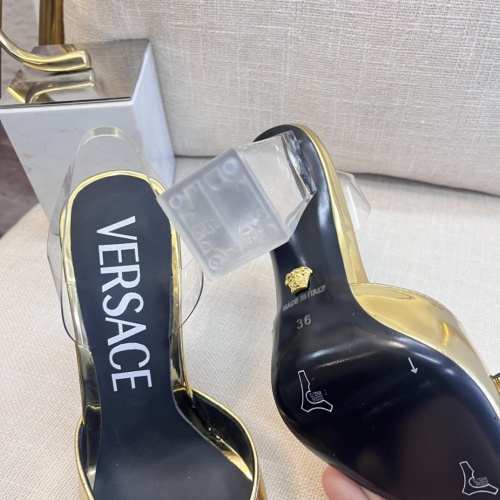 Cheap Versace Sandal For Women #1185674 Replica Wholesale [$128.00 USD] [ITEM#1185674] on Replica Versace Sandal