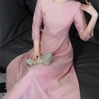 Cheap Christian Dior Dresses Middle Sleeved For Women #1184233 Replica Wholesale [$122.00 USD] [ITEM#1184233] on Replica Christian Dior Dresses