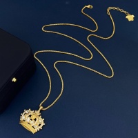 Cheap Versace Necklaces #1184372 Replica Wholesale [$34.00 USD] [ITEM#1184372] on Replica Versace Necklaces