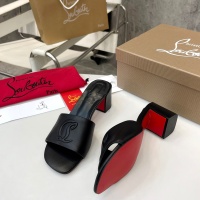 Cheap Christian Louboutin CL Slippers For Women #1185092 Replica Wholesale [$96.00 USD] [ITEM#1185092] on Replica Christian Louboutin CL Slippers
