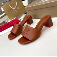 Cheap Christian Louboutin CL Slippers For Women #1185101 Replica Wholesale [$96.00 USD] [ITEM#1185101] on Replica Christian Louboutin CL Slippers