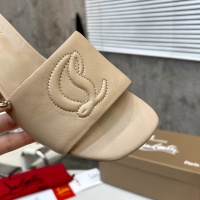 Cheap Christian Louboutin CL Slippers For Women #1185102 Replica Wholesale [$96.00 USD] [ITEM#1185102] on Replica Christian Louboutin CL Slippers