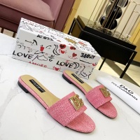 Cheap Dolce &amp; Gabbana D&amp;G Slippers For Women #1185331 Replica Wholesale [$76.00 USD] [ITEM#1185331] on Replica Dolce &amp; Gabbana D&amp;G Slippers