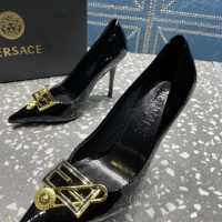Cheap Versace High-Heeled Shoes For Women #1185602 Replica Wholesale [$115.00 USD] [ITEM#1185602] on Replica Versace High-Heeled Shoes