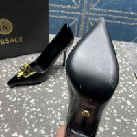 Cheap Versace High-Heeled Shoes For Women #1185602 Replica Wholesale [$115.00 USD] [ITEM#1185602] on Replica Versace High-Heeled Shoes