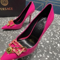 Cheap Versace High-Heeled Shoes For Women #1185604 Replica Wholesale [$115.00 USD] [ITEM#1185604] on Replica Versace High-Heeled Shoes