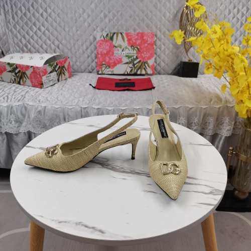 Cheap Dolce &amp; Gabbana D&amp;G Sandal For Women #1185743 Replica Wholesale [$125.00 USD] [ITEM#1185743] on Replica Dolce &amp; Gabbana D&amp;G Sandal