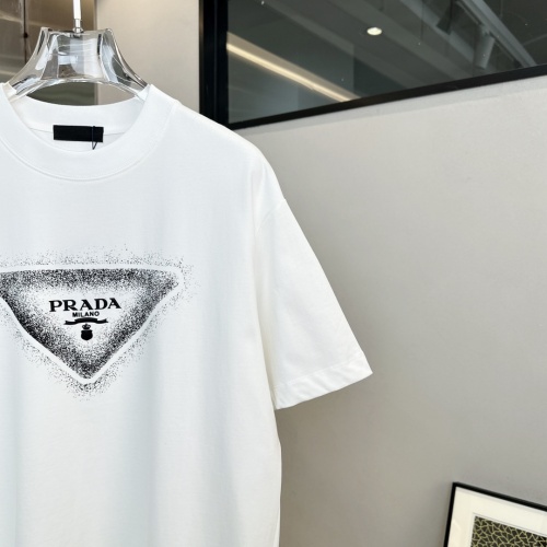 Cheap Prada T-Shirts Short Sleeved For Unisex #1185824 Replica Wholesale [$40.00 USD] [ITEM#1185824] on Replica Prada T-Shirts
