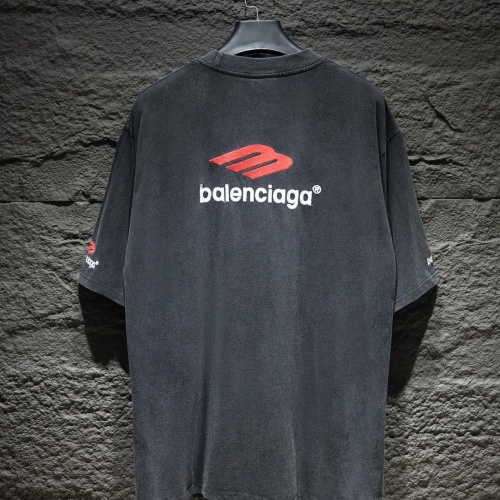 Cheap Balenciaga T-Shirts Short Sleeved For Unisex #1185853 Replica Wholesale [$39.00 USD] [ITEM#1185853] on Replica Balenciaga T-Shirts