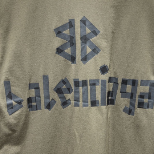 Cheap Balenciaga T-Shirts Short Sleeved For Unisex #1185870 Replica Wholesale [$38.00 USD] [ITEM#1185870] on Replica Balenciaga T-Shirts