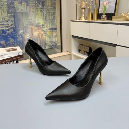 Cheap Balmain High-Heeled Shoes For Women #1185904 Replica Wholesale [$80.00 USD] [ITEM#1185904] on Replica Balmain High-Heeled Shoes