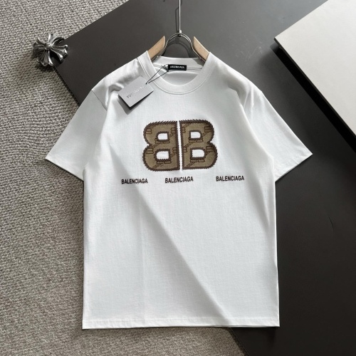 Cheap Balenciaga T-Shirts Short Sleeved For Unisex #1185910 Replica Wholesale [$45.00 USD] [ITEM#1185910] on Replica Balenciaga T-Shirts