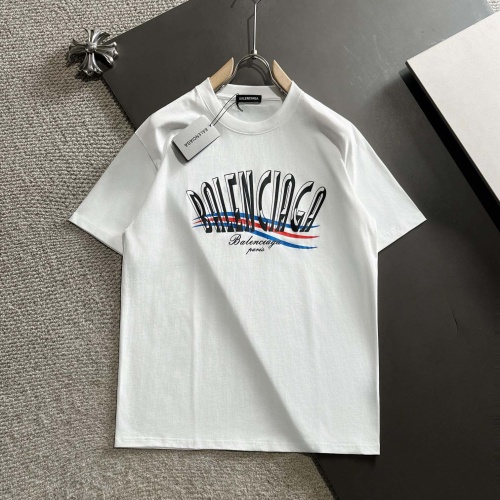 Cheap Balenciaga T-Shirts Short Sleeved For Unisex #1185914 Replica Wholesale [$45.00 USD] [ITEM#1185914] on Replica Balenciaga T-Shirts