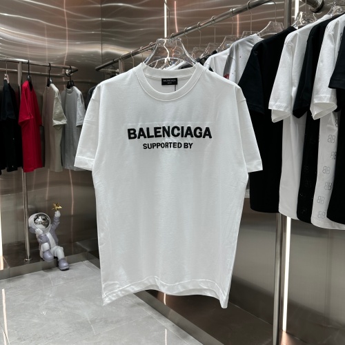 Cheap Balenciaga T-Shirts Short Sleeved For Unisex #1185948 Replica Wholesale [$45.00 USD] [ITEM#1185948] on Replica Balenciaga T-Shirts
