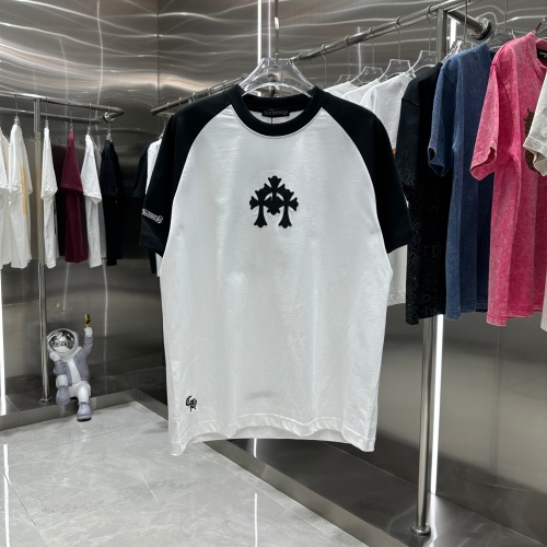 Cheap Chrome Hearts T-Shirts Short Sleeved For Unisex #1185950 Replica Wholesale [$45.00 USD] [ITEM#1185950] on Replica Chrome Hearts T-Shirts