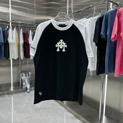 Cheap Chrome Hearts T-Shirts Short Sleeved For Unisex #1185951 Replica Wholesale [$45.00 USD] [ITEM#1185951] on Replica Chrome Hearts T-Shirts