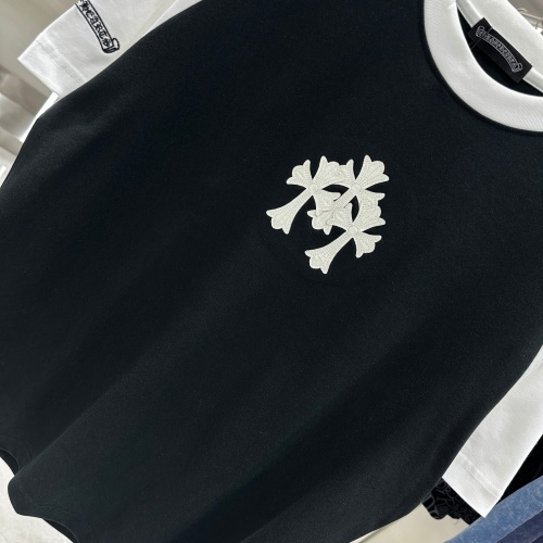 Cheap Chrome Hearts T-Shirts Short Sleeved For Unisex #1185951 Replica Wholesale [$45.00 USD] [ITEM#1185951] on Replica Chrome Hearts T-Shirts