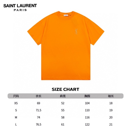 Cheap Yves Saint Laurent YSL T-shirts Short Sleeved For Unisex #1185958 Replica Wholesale [$45.00 USD] [ITEM#1185958] on Replica Yves Saint Laurent YSL T-shirts