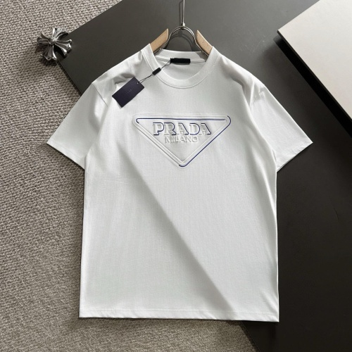 Cheap Prada T-Shirts Short Sleeved For Unisex #1186014 Replica Wholesale [$45.00 USD] [ITEM#1186014] on Replica Prada T-Shirts