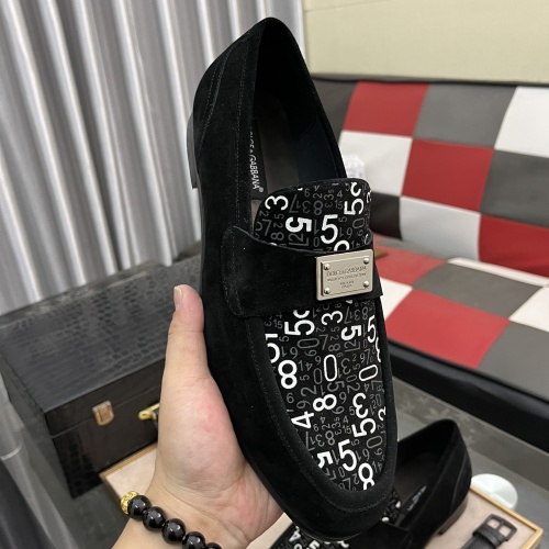 Cheap Dolce &amp; Gabbana D&amp;G Leather Shoes For Men #1186045 Replica Wholesale [$100.00 USD] [ITEM#1186045] on Replica Dolce &amp; Gabbana D&amp;G Leather Shoes