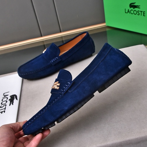 Cheap Lacoste Leather Shoes For Men #1186104 Replica Wholesale [$76.00 USD] [ITEM#1186104] on Replica Lacoste Leather Shoes