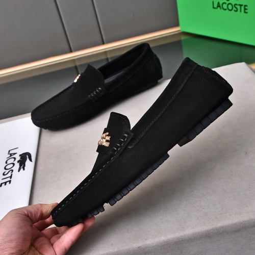 Cheap Lacoste Leather Shoes For Men #1186105 Replica Wholesale [$76.00 USD] [ITEM#1186105] on Replica Lacoste Leather Shoes