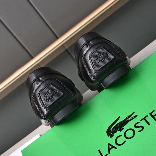 Cheap Lacoste Leather Shoes For Men #1186106 Replica Wholesale [$76.00 USD] [ITEM#1186106] on Replica Lacoste Leather Shoes