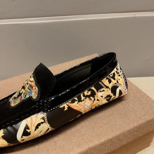 Cheap Versace Leather Shoes For Men #1186122 Replica Wholesale [$68.00 USD] [ITEM#1186122] on Replica Versace Leather Shoes