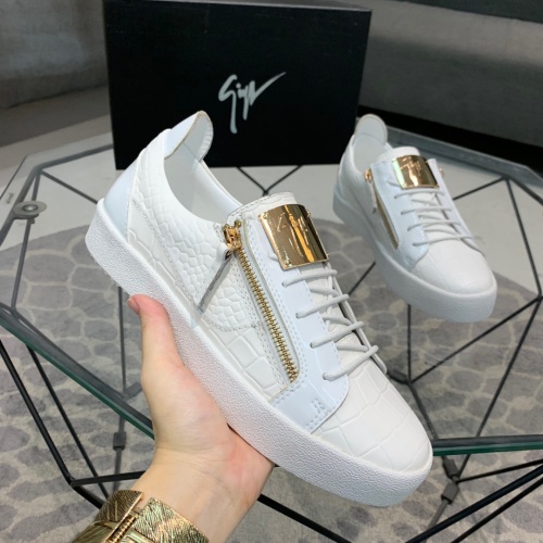 Cheap Giuseppe Zanotti Casual Shoes For Men #1186142 Replica Wholesale [$82.00 USD] [ITEM#1186142] on Replica Giuseppe Zanotti Casual Shoes