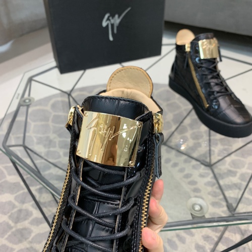 Cheap Giuseppe Zanotti High Tops Shoes For Men #1186146 Replica Wholesale [$92.00 USD] [ITEM#1186146] on Replica Giuseppe Zanotti High Tops Shoes