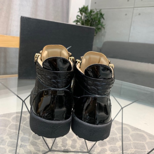 Cheap Giuseppe Zanotti High Tops Shoes For Men #1186146 Replica Wholesale [$92.00 USD] [ITEM#1186146] on Replica Giuseppe Zanotti High Tops Shoes