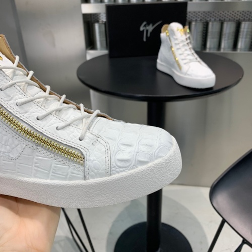 Cheap Giuseppe Zanotti High Tops Shoes For Men #1186147 Replica Wholesale [$92.00 USD] [ITEM#1186147] on Replica Giuseppe Zanotti High Tops Shoes