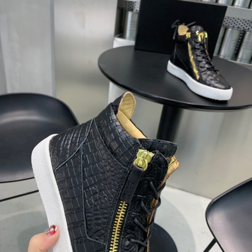 Cheap Giuseppe Zanotti High Tops Shoes For Men #1186148 Replica Wholesale [$92.00 USD] [ITEM#1186148] on Replica Giuseppe Zanotti High Tops Shoes