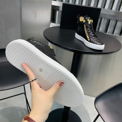 Cheap Giuseppe Zanotti High Tops Shoes For Men #1186148 Replica Wholesale [$92.00 USD] [ITEM#1186148] on Replica Giuseppe Zanotti High Tops Shoes