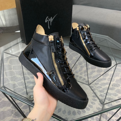 Cheap Giuseppe Zanotti High Tops Shoes For Men #1186152 Replica Wholesale [$92.00 USD] [ITEM#1186152] on Replica Giuseppe Zanotti High Tops Shoes