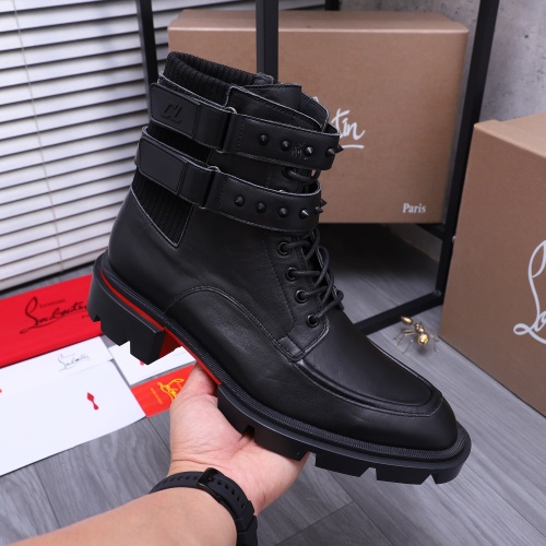Cheap Christian Louboutin Boots For Men #1186173 Replica Wholesale [$172.00 USD] [ITEM#1186173] on Replica Christian Louboutin Boots