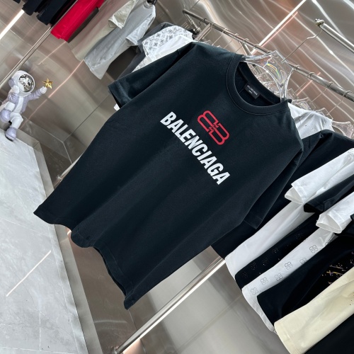 Cheap Balenciaga T-Shirts Short Sleeved For Unisex #1186281 Replica Wholesale [$45.00 USD] [ITEM#1186281] on Replica Balenciaga T-Shirts