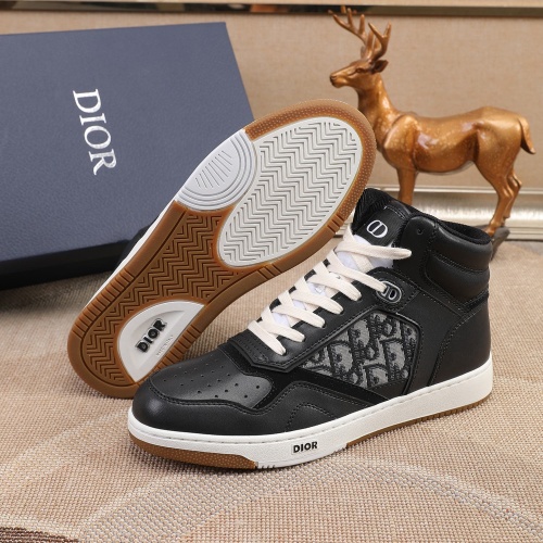 Cheap Christian Dior High Top Shoes For Men #1186408 Replica Wholesale [$80.00 USD] [ITEM#1186408] on Replica Christian Dior High Top Shoes